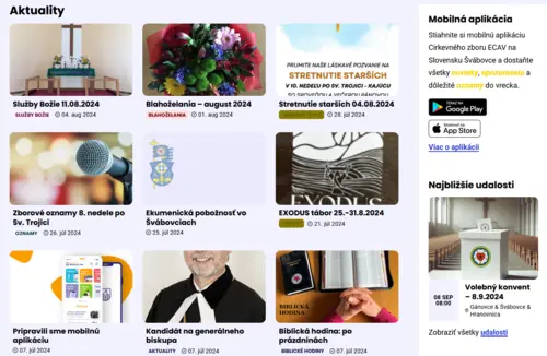 NOVÁ WEBOVÁ STRÁNKA